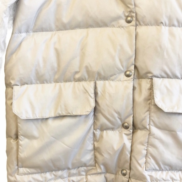 BOGNER Fire & Ice Quilted Puffer Down Hooded Jacket Size Medium in Silver Gray - Picture 5 of 13